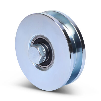 Rillenrad 100 mm mit Vierkantrille - 425 kg