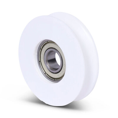 Kunststoff Kabelscheibe 50 mm mit U Rille - 50 kg