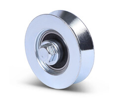 Rillenrad 60 mm mit V-Nut - 100 kg
