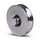 Edelstahl Laufrolle 100 mm mit runder U-Nut - 220 kg
