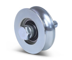 Laufrolle 78 mm mit runder U-Nut - 200 kg