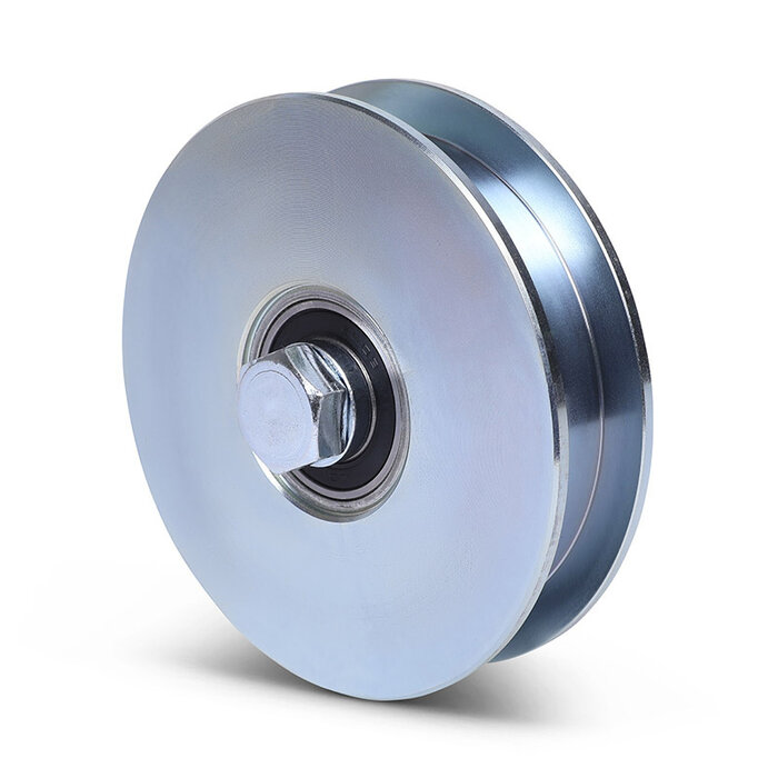 Laufrolle 120 mm mit kantiger Nut - 450 kg