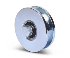 Laufrolle 98 mm mit kantiger Nut - 425 kg