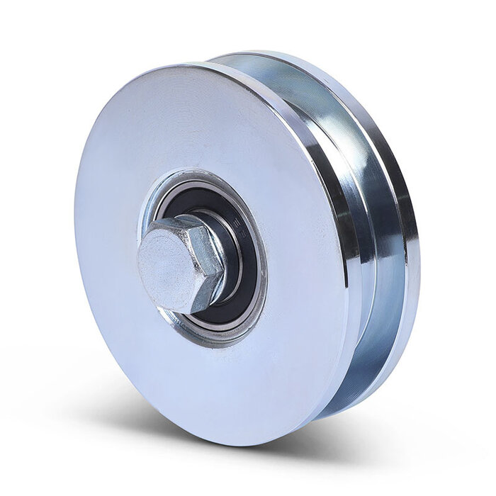 Laufrolle 100 mm mit kantiger Nut - 425 kg