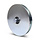 Rillenrad 200 mm mit Kantige Nut - 330 kg
