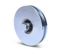 Laufrolle 117 mm mit kantiger Nut - 240 kg