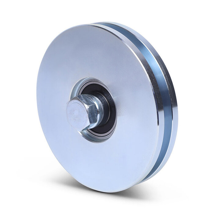 Rillenrad 120 mm mit Kantige Nut - 240 kg