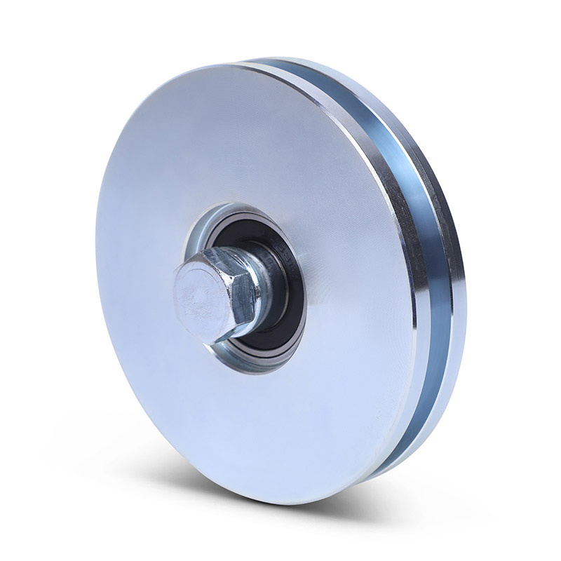 Rillenrad 120 mm mit Kantige Nut - 240 kg