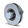 Rillenrad 80 mm mit Kantige Nut - 200 kg