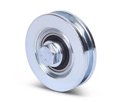 Rillenrad 50 mm mit Kantige Nut - 70 kg