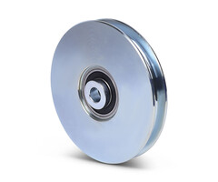 Kabelscheibe 117 mm mit Rund Nut - 240 kg