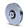 Kabelscheibe 100 mm mit Rund Nut - 220 kg