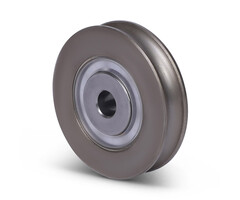 Seilrolle 50 mm mit runder U-Nut - 85 kg