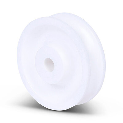 Kunststoff Kabelscheibe 40 mm mit Rund Nut - 35 kg