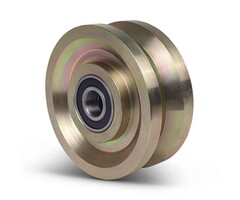 Laufrolle 125 mm mit V-Nut - 1000 kg