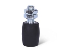 Führungsrolle 32 mm - Gummi - 70 kg