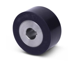 Polyurethan Antriebsrad 80x40 mm - Bohrung 20 mm H7 Nut - 200 kg