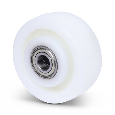 Polyamidrad 125 mm - Kugellager 20 mm - 800 kg