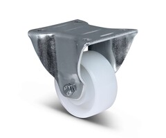 Polyamid Schwerlast-Bockrolle 80 mm - 200 kg