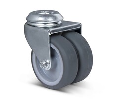 Apparate-Doppelrolle 75 mm - 120 kg