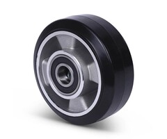 Elastisch Gummirad 125 mm - 300 kg
