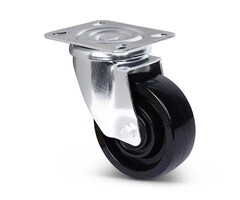 Hitzebeständige Lenkrolle 100 mm bis +300 °C - 210 kg