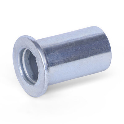 Achsbuchse (T) - 20x10x26 mm | Stahl verzinkt