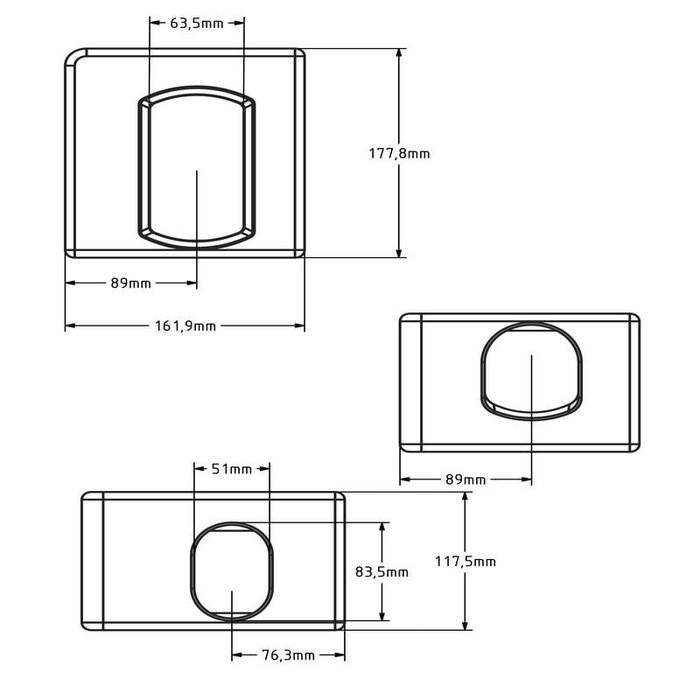 Container Ecken (ISO 1161:2016)