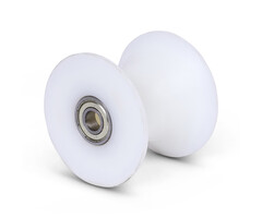 Diabolo Führungsrolle 70 mm - Kugellager 10 mm - 100 kg