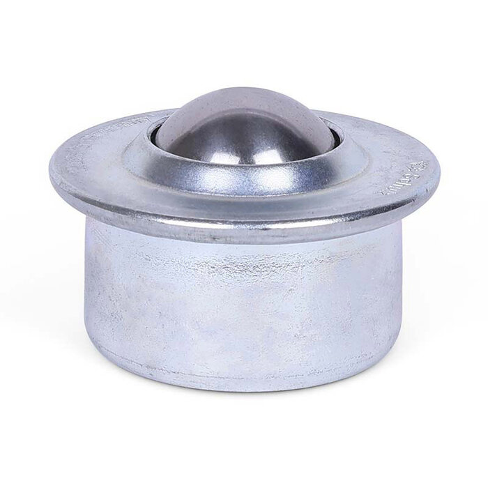 Kugelrolle 30 mm - Stahlblech-Gehäuse und Edelstahlkugel - 300 kg