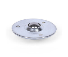 Kugelrolle 19 mm - Stahlblech-Gehäuse und Stahlkugel - 25 kg