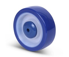 Polyurethanrad 100 mm - Edelstahl-Kugellager  - 150 kg