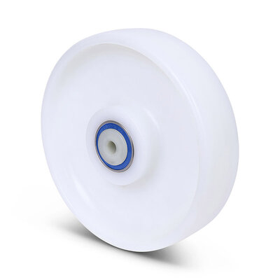Polyamidrad 160 mm - Edelstahl-Kugellager 12 mm - 700 kg