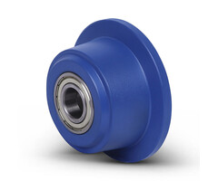 Grauguss-Spurkranzrad 75 mm - 800 kg