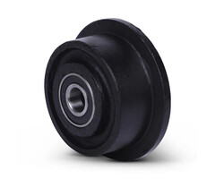Grauguss-Spurkranzrad 100 mm - 1000 kg