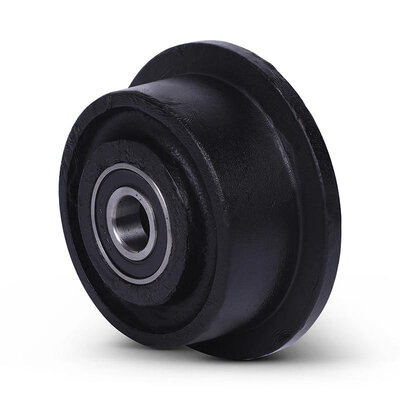 Grauguss-Spurkranzrad 100 mm - Kugellager 20 mm - 1000 kg