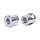 Achsbuchse (T) - 20x12x25 mm | Aluminium