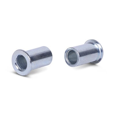 Achsbuchse (T) - 12x8x21 mm | verzinkter Stahl