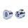 Achsbuchse (T) - 20x12x18 mm | verzinkter Stahl