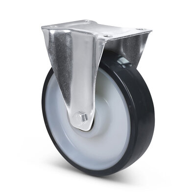 Polyurethan-Bockrolle 160 mm - Kugellager - 350 kg