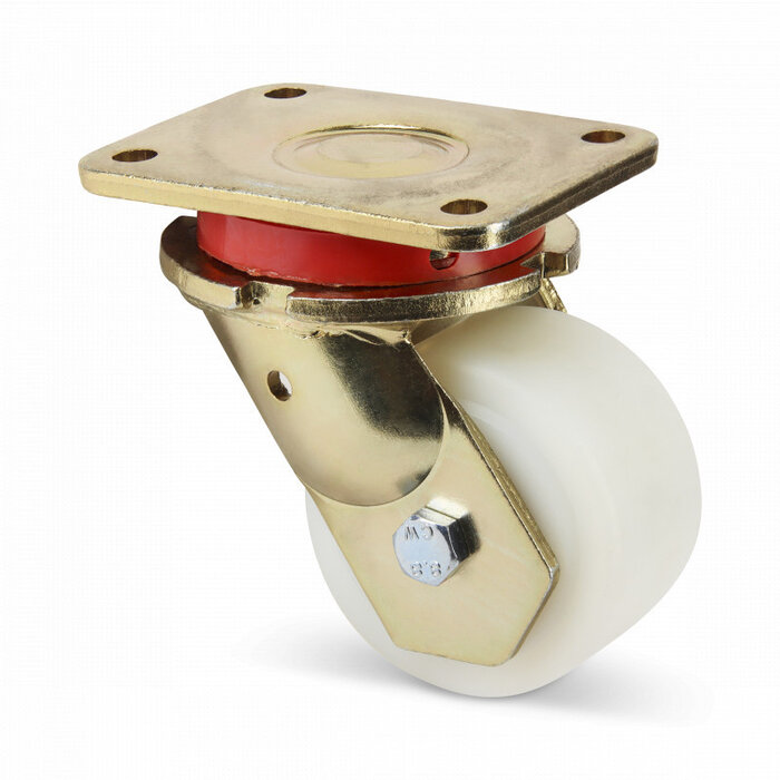 Gusspolyamid-Schwerlast-Lenkrolle 100 mm - 1500 kg