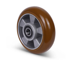 Ballige Polyurethanrad 160 mm - 510 kg