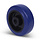 Blue Wheel 100 mm - Rollenlager 12 mm - 160 kg