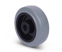 Elastisches Gummirad 100 mm - 160 kg