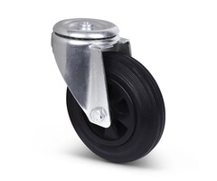 Vollgummi-Lenkrolle 160 mm - 140 kg