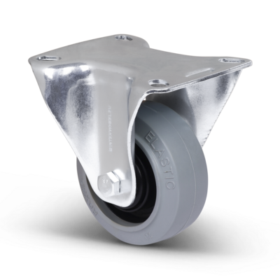 Gummi-Bockrolle 80 mm – Kugellager – 110 kg