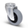 Gummi-Lenkrolle 100 mm – Kugellager – 160 kg