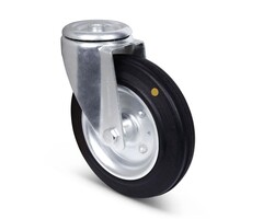 ESD-Vollgummi-Lenkrolle 200 mm - 205 kg