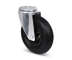 Luftbereifte Lenkrolle 200 mm Rillenprofil 4PR - 75 kg