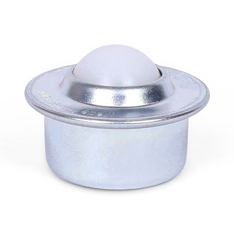 Kugelrolle 15,8 mm - Stahlblech-Gehäuse und Kunststoffkugel - 25 kg